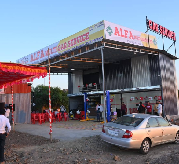 Alfa Car Service Workshop in Indapur
